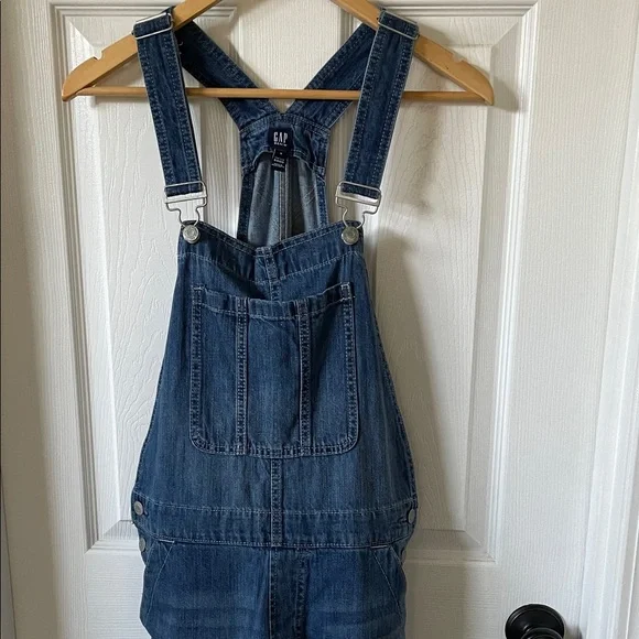 GAP Denim Blue Overalls - Picture 1 of 4